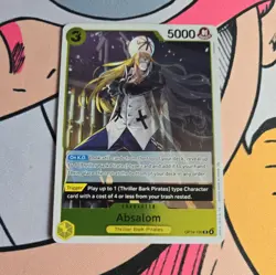 Absalom Op14-100 One Piece Card Game TCG English - Image 1