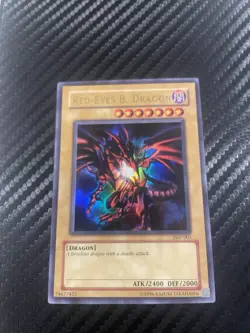 Yu-Gi-Oh Red-Eyes Black Dragon Ultra Rare Holo Card JMP-002 - Image 2