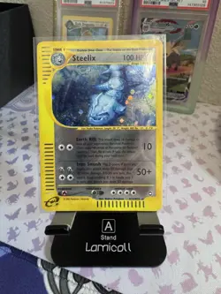 Steelix H23/H32 Aquapolis Holo Rare Pokemon Card 2002 E Series - LP (Swirl) - Image 1