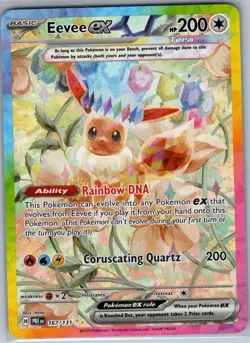 Eevee ex 167/131 SIR SV: Prismatic Evolutions - Pokemon Card - NM - Image 1
