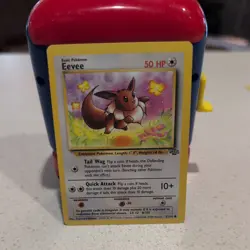 Eevee - 51/64 - Jungle Set - LP - Pokemon Card - Image 3