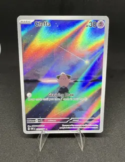 Pokemon Card TCG - Cleffa 202/197 Illustration Rare Obsidian Flames Near Mint - Image 1