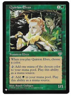 MTG Quirion Elves The List Mystery Booster 2 (MB2) Common Magic Card Unplayed - Image 1