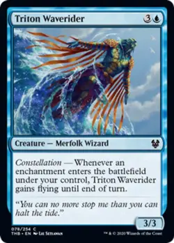 4x Triton Waverider - Foil MTG Theros Beyond Death NM Magic Foil - Image 1