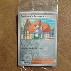 2026 Pokemon Professor's Research (set of 4) PROFESSOR PROGRAM stamped sealed - Image 1