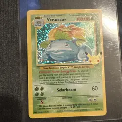 Pokemon TCG Venusaur 15/102 Celebrations Classic Collection - Image 1