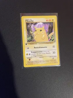 58/102 Pokemon Pikachu Set Base (ITA) - PRIMA EDIZIONE - 1999 - Image 1
