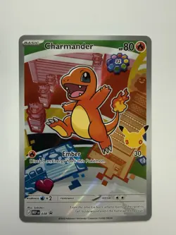 Pokemon First Partner Illustration Collection MEP Charmander 038 - Image 1