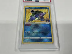 PSA 10 GEM MINT Radiant Blastoise Pokemon GO Holo Rare 2022 Pokemon 018/078 - Image 2