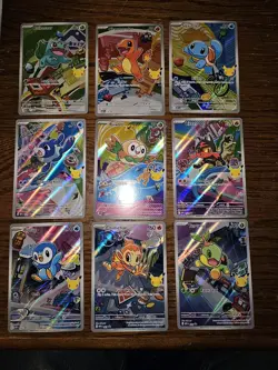 Pokemon First Partner Promo Complete Set Of 9 Series 1 - Image 2
