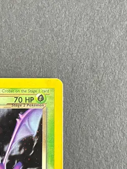 Pokemon Dark Crobat Neo Destiny 2/105 Holo Rare Vintage 2002 DMG Ink Mark - Image 5