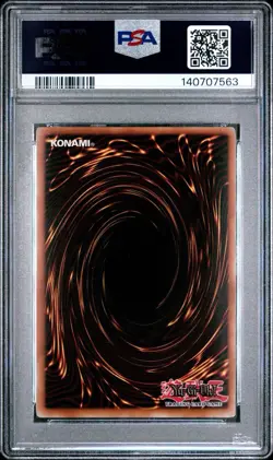 2004 Yu-Gi-Oh! Total Defense Shogun CT1 Limited Edition Secret Rare PSA 9 - Image 2