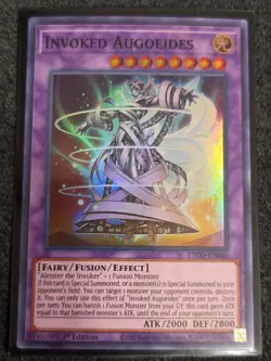 1x (NM) Invoked Augoeides - ETCO-EN040 - Super Rare - 1st Edition YuGiOh - Image 1