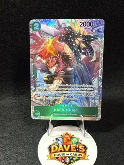 ONE PIECE Kid & Killer ST24-002 Starter Deck 24: GREEN Jewelry Bonney Foil - Image 1