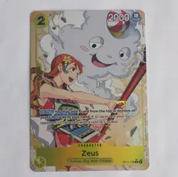 Bandai One Piece CCG Zeus Character Rare Holo Alt Art OP11-106 EN 2000 - Image 1