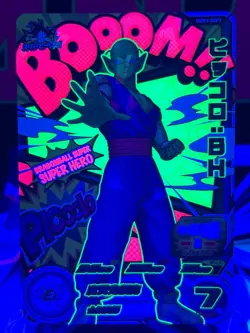 Bandai Super Dragon Ball Heroes UGM1-SCP2 Card Piccolo Black Light BGS 9.5 - Image 3