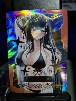 Waifu Card Rio Tsukatsuki Blue Archive Foil MINT - Image 1