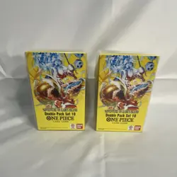Bandai One Piece Card Game Adventure on Kami's Island Booster Double Pack Box E… - Image 1