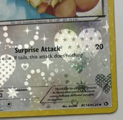 Pokemon Eevee RC14/RC25 Legendary Treasures: Radiant Collection Holo Card - Image 3