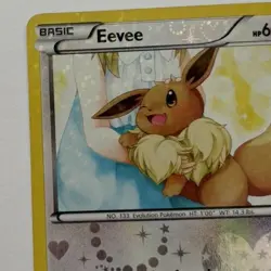 Pokemon Eevee RC14/RC25 Legendary Treasures: Radiant Collection Holo Card - Image 4