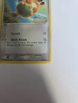 Pokemon TCG Sentret EX Legend Maker Reverse Holo Card 62/92 - Image 2