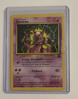 Mewtwo Promo Pokemon Card - Image 1