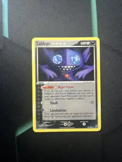 Pokemon Card - Sableye Deoxys 23/107 Non-Holo - Image 1