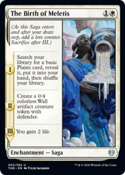 4x The Birth of Meletis MTG Theros Beyond Death NM Magic Regular - Image 1