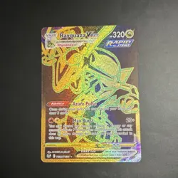 Pokemon Rayquaza VMAX TG29/TG30 Secret Rare Full Art Holo 320 HP Silver Tempest - Image 1