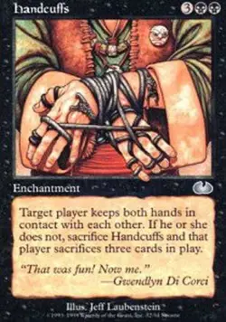 MTG magic cards 1x Handcuffs Unglued NM-Mint, English - Image 1