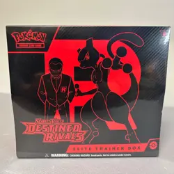 Pokemon Destined Rivals ETB Elite Trainer Box - SV10: Destined Rivals Sealed - Image 1