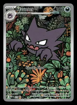 Haunter MEP 027 Illustration Rare Mega Evolution Gengar Deck Pokemon NM - Image 1