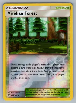 Viridian Forest Uncommon SM - Team Up 156/181 Pokemon NM - Image 1