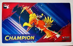 Ethan’s Ho-Oh Pokemon Official TCG League Cup Playmat - Image 1