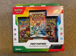 Pokemon First Partner Illustration Collection Series 1 Sealed Brand New - Image 1