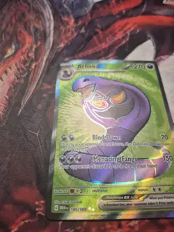 Arbok ex 185/165 Sv: Scarlet & Violet 151 Holo - Pokemon TCG - NM - Image 2