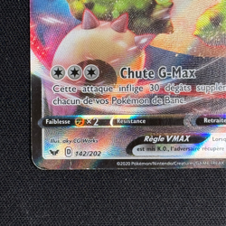 Carte Pokemon Francaise - Ronflex VMAX 142/202 - Epee et Bouclier de Base - Image 2