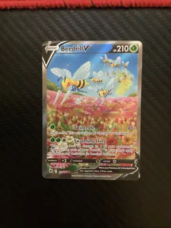 Pokemon TCG Beedrill V - Astral Radiance 161/189 - NM - Image 1