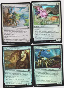 AETHERDRIFT CAT ALL WHITE DECK 40X CARDS MTG MAGIC N-MINT RR-23 NEW FOILS - Image 1