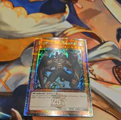 Yu-Gi-Oh! Destiny HERO - Malicious RA03-EN001 Quarter Century Secret Rare 1st Ed - Image 1
