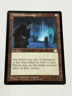 MTG Weatherlight Well of Knowledge RESERVED LIST Artifact NM - Image 2