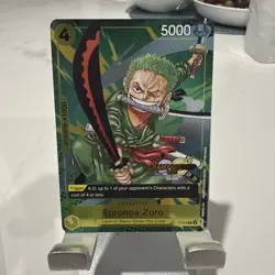 One Piece Roronoa Zoro Championship Event Pack 2024 CS Stamp English Promo P-042 - Image 1