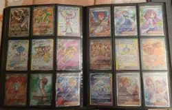 Pokemon TCG Stellar Crown Master Set Complete With Binder - Image 1