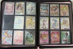Pokemon Stellar Crown Part Complete Master Set Binder - Image 1