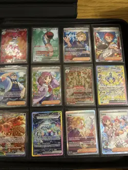 Pokemon TCG Stellar Crown Master Set with some Promos Near Mint & binder - Image 1