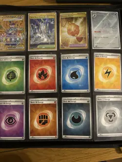 Pokemon TCG Stellar Crown Master Set with some Promos Near Mint & binder - Image 3