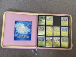 Stellar Crown Pokemon TCG Part Complete Master Base Set & Vault X SV7 Binder - Image 1