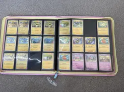 Stellar Crown Pokemon TCG Part Complete Master Base Set & Vault X SV7 Binder - Image 5
