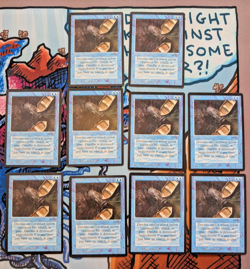 10x Dandan Arabian Nights MTG Magic the Gathering Cards (Original Printing) - Image 1