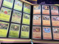 Pokemon TCG Stellar Crown Complete Full Set (Not Master), First Edition Binder - Image 5
